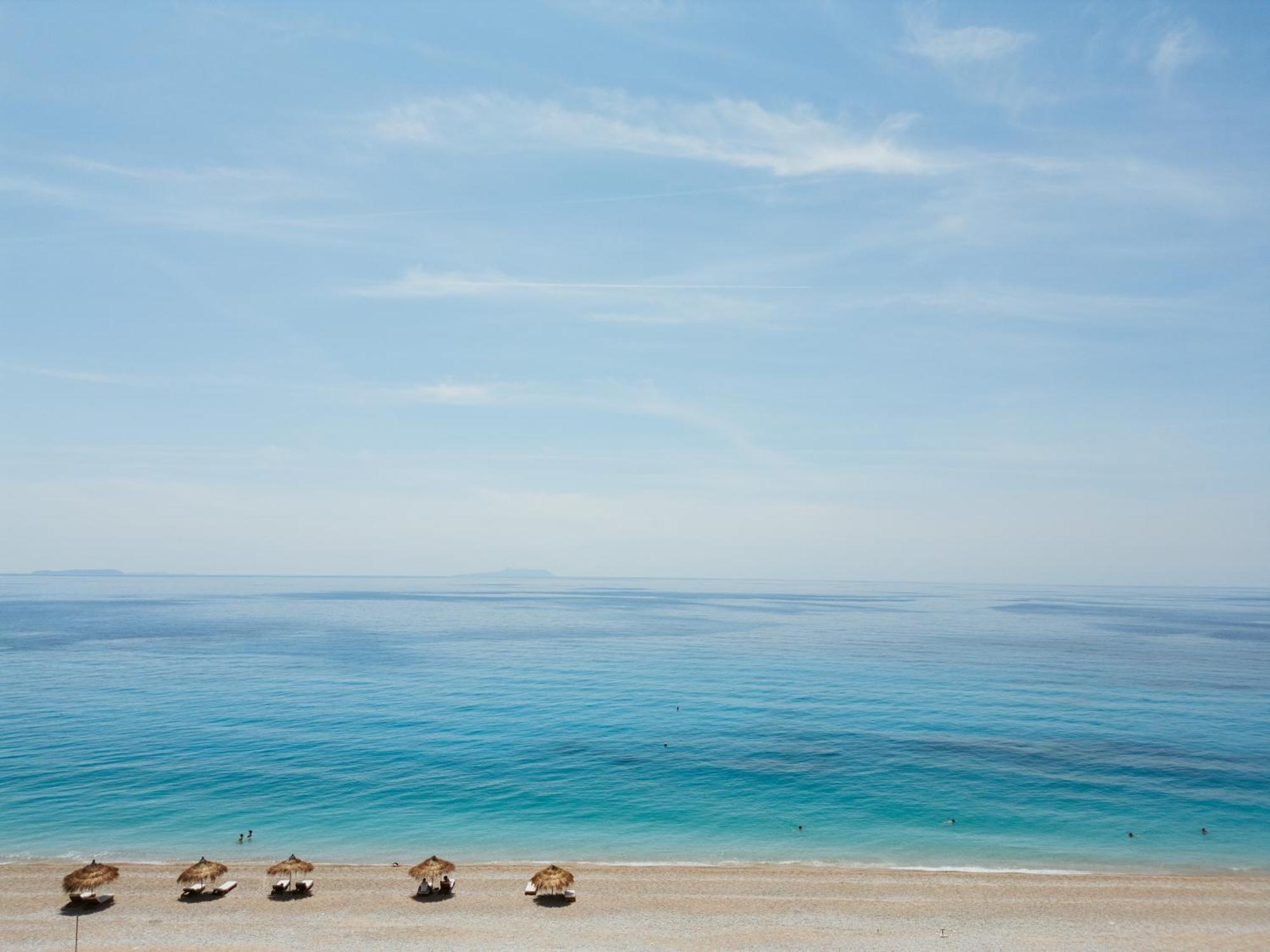 Palladium Beach Hotel- Private Beach Included Dhermi Luaran gambar